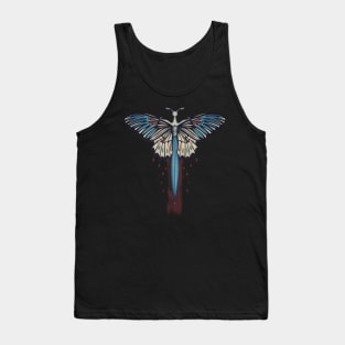 Sword Butterfly Tank Top